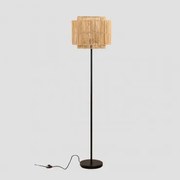 Kapua Bamboe Vloerlamp Natuurlijk - Sklum