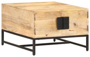 vidaXL Salontafel 67x67x45 cm massief mangohout