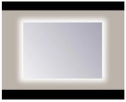 Sanicare Q-mirrors spiegel zonder omlijsting / PP geslepen 60 cm. rondom Ambiance cool White leds