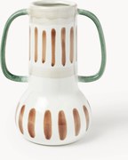 Handbeschilderde vaas Lise, H 30 cm