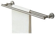 Tiger Boston Handdoekhouder - 58cm - dubbel - geborsteld RVS 308630946