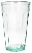 Glas met facetten, gerecycled glas, 500 ml