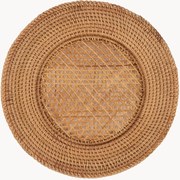 Handgemaakte placemat Classic van rotan