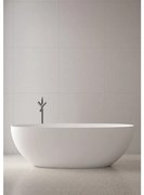 ZEZA Solid Vrijstaand Bad - 170x75cm - solid surface - mat wit XA-8507_170