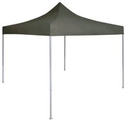 vidaXL Partytent professioneel inklapbaar 2x2 m staal antraciet