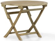 Garden Collections Derby Inklapbare Tafel Teak Old Teak Greywash