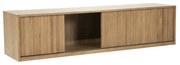 Eleonora Milo Zwevend Tv-meubel Eiken 180 Cm Bruin - 180x42x43cm.