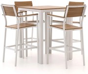 + 10% kassakorting | Barset Bellagio | 4 personen | Tuinset polywood | 5-delig | Kees Smit Tuinmeubelen