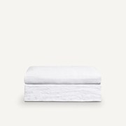 Voetenbank in stevig linnen, stonewashed, Neo Chiquito