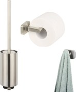 Ben Mykanto toiletset 3-delig geborsteld nikkel