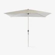 Parasol Van Stof En Aluminium (200x300 Cm) Itzal Tapioca Beige - Sklum