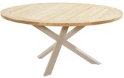 Prado dining tuintafel 160øx75 cm rond teak latte Taste 4SO