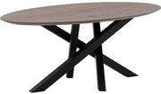 Goossens Excellent Eettafel Mente, Ovaal 180 x 100 cm