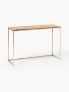 Tuin wandtafel Lux van teakhout