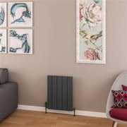 Eastbrook Withington radiator 45x60cm aluminium 502W antraciet