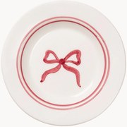 Handbeschilderd dessertbord Bow
