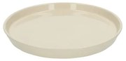 Ontbijtbord, steengoed, beige, spikkel,Ø 20,5 cm