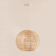 Rotan Plafondlamp Alpe Natuurlijk - Sklum