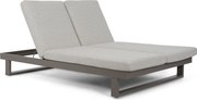 Lifestyle Garden Furniture Massimo Ligbed Met Kussen Antraciet/sandy Aluminium Grijs