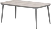 Garden Impressions Lagan lounge dining tafel 160x90 cm - taupe-light teak vironwood