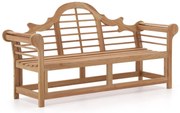 Parkbank Sunyard | Teakhout | 3 personen | Tuinbank Natural Teak | 180cm | Kees Smit Tuinmeubelen