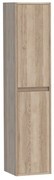 BRAUER Nexxt Badkamerkast - 160x35x35cm - 2 greep - loze links/rechtsdraaiende deuren - MFC - legno calore HK-AD160SL