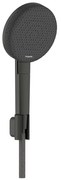 Hansgrohe Raindance alive 125 3 jet EcoSmart Porter set 160cm - Brushed Black Chrome (antraciet) 24611340