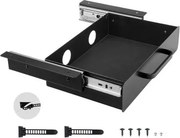 VEVOR Onderbureaulade 385x230x76 mm, Onderbureaulade, Verborgen Bureau-opbergorganizer, Pennenlade onder de tafel voor Zit-Sta werkplekken op kantoor en thuis