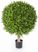 Buxus bol op stam kunstplant - 75 cm
