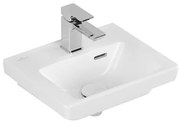 Villeroy & Boch Subway 3.0 fontein 37x305cm 1 krgat met overloop C+ stone white 437037RW