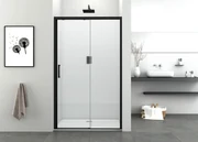 Badstuber Elite schuifdeur 120x195cm met soft-close systeem matzwart