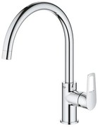 GROHE BauLoop Keukenkraan - hoog - draaibare uitloop - chroom 31368001