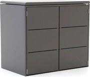 + 15% kassakorting | Tuin opbergbox Kees Smit | Waterdicht | Kussenbox | Staal | Grijs - Antraciet | 134x81cm | Kees Smit Tuinmeubelen