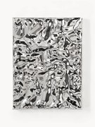 Wandobject Splash met een gehamerd oppervlak