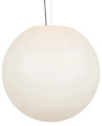 Moderne buiten hanglamp wit 77 cm IP65 - Nura Modern E27 IP65 Buitenverlichting bol / globe / rond