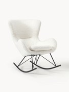 Teddy schommelstoel Wing met metalen poten