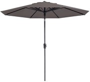 Madison Parasol Paros II Luxe 300 cm taupe