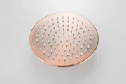 Saniclear Vision ronde douchekop 20cm koper geborsteld
