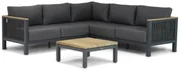 Hoek loungeset 5 personen Rope Grijs  Santika Furniture Santika Shadow