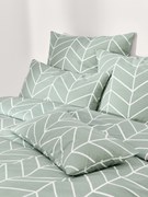 Katoenen dekbedovertrek Mirja met patroon