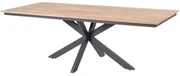 Minerva dining tuintafel 220x95xH75 cm teak alu 4 Seasons