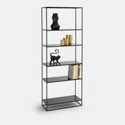 Stalen wandrek 6 planken, Hiba
