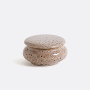 Ronde doos in keramiek Ø13 cm, Rima