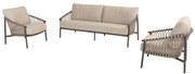 Allora stoel bank loungeset 3 delig terre 4 Seasons Outdoor
