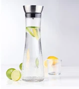 HI Waterkaraf met filter 1,2 L transparant
