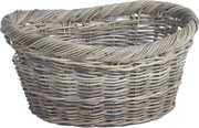 Practo Home mand rotan ovaal Rotan - Haardaccessoires - 43x58x29cm