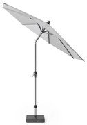 Riva parasol 250 cm rond lichtgrijs met kniksysteem