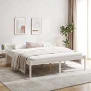 vidaXL Bedframe massief grenenhout 180x200 cm 6FT super king