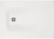 Duravit Sustano Douchebak - 100x70x3cm - Rechthoek - DuraSolid Wit mat 720272740000000