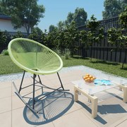 vidaXL Tuinstoel Acapulco poly rattan groen